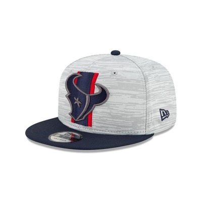 Houston Texans Gorra | New Era Official NFL Training 9fifty Snapback Cap Mexico - Azules
